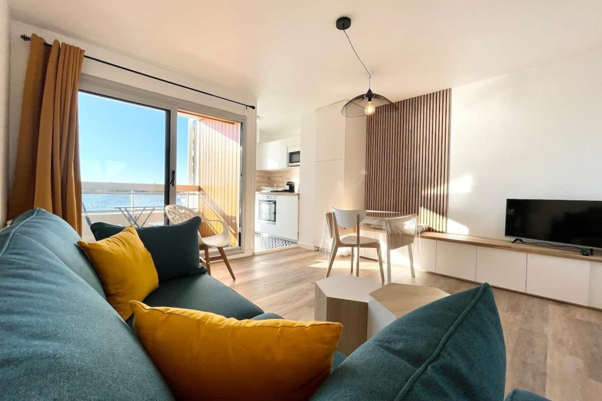 Pieds Dans L'Eau T2 Archi Cosy - Vue Mer 180 Пломер Екстериор снимка